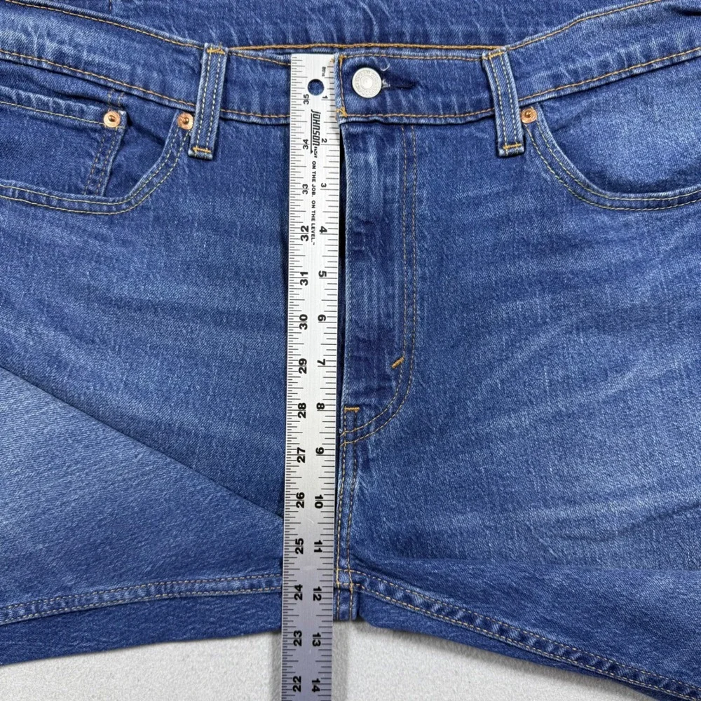 Levis 511 Slim Fit Jeans Mens 38x30 Medium Wash Denim Blue Pants